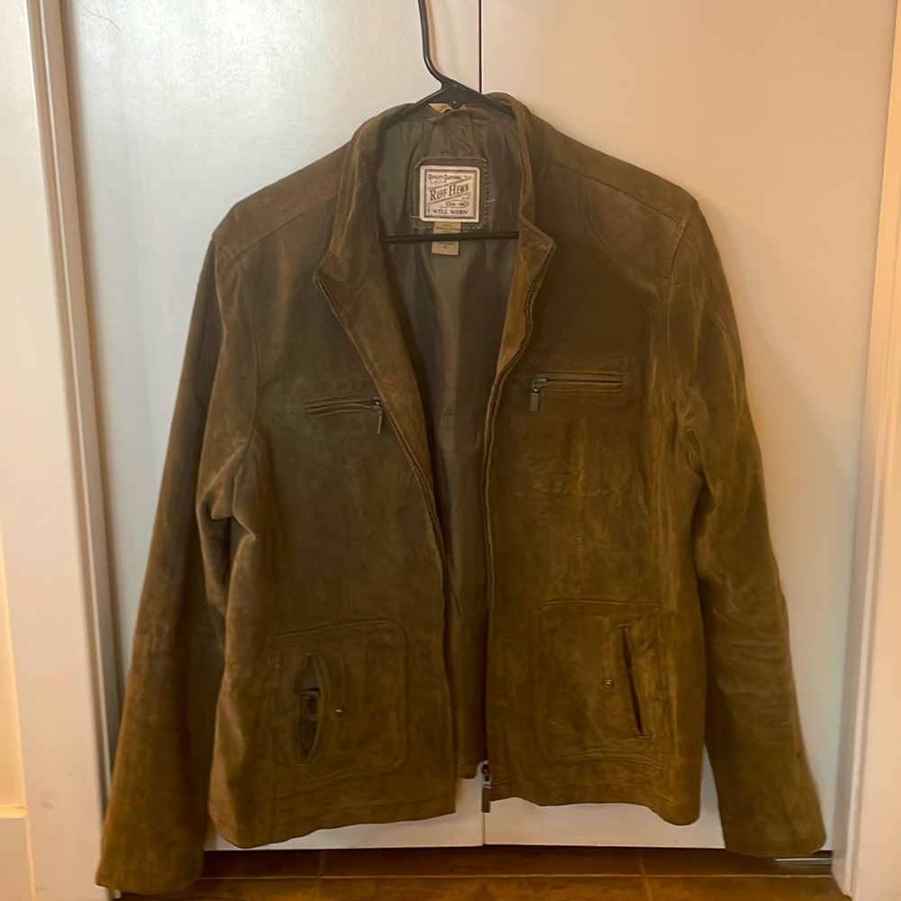 Ruff Hewn Quality Clothing Vintage Leather Jacket